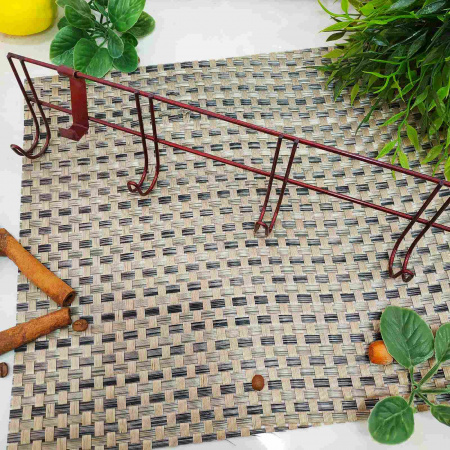 Вешалка на 6 крючков на двери металл 1770 ✅ базовая цена 36.68 грн. ✔ Опт ✔ Скидки ✔ Заходите! - Интернет-магазин ✅ Фортуна-опт ✅