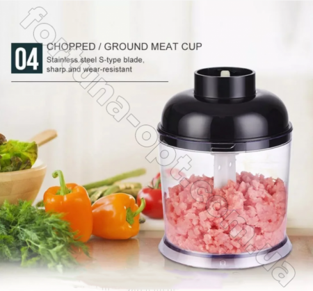 Блендер погружной c чашей 3 в 1 Domotec MS-5103, 500 Ватт, Черный (MS-5103) ✅ базовая цена $17.68 ✔ Опт ✔ Скидки ✔ Заходите! - Интернет-магазин ✅ Фортуна-опт ✅