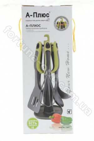 Набор кухонных принадлежностей с тефлоновым покрытием A-Plus - 1407 ✅ базовая цена $12.28 ✔ Опт ✔ Скидки ✔ Заходите! - Интернет-магазин ✅ Фортуна-опт ✅
