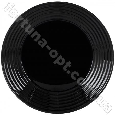 Тарелка люминарк суповая Harena Black 23 см - 7610 ✅ картинка - Интернет-магазин ✅ Fortuna-opt.com.ua. ✅ Тарелка люминарк суповая Harena Black 23 см - 7610 ✅ базовая цена 30.12 грн. ✔ Опт ✔ Скидки ✔ Заходите! - Интернет-магазин ✅ Фортуна-опт ✅