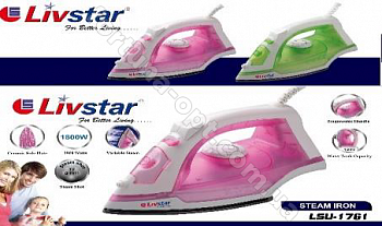 Утюг электрический Livstar - 1761 ➜ Оптом и в розницу ✅ актуальная цена -Интернет магазин ✅ Фортуна ✅