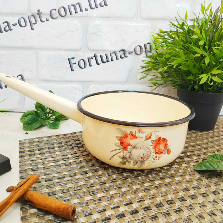 Ковш эмалированный 1,5 л 21082/2 Разное ✅ базовая цена 190.10 грн. ✔ Опт ✔ Скидки ✔ Заходите! - Интернет-магазин ✅ Фортуна-опт ✅