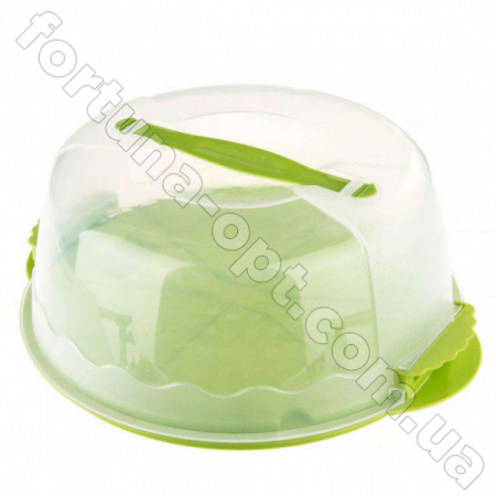 Тортовница пластиковая с крышкой Empire EM - 1305 ✅ картинка - Интернет-магазин ✅ Fortuna-opt.com.ua. ✅ Тортовница пластиковая с крышкой Empire EM - 1305 ✅ базовая цена $2.44 ✔ Опт ✔ Скидки ✔ Заходите! - Интернет-магазин ✅ Фортуна-опт ✅