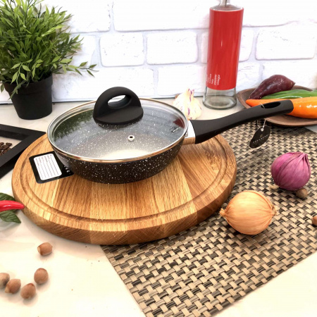 Сковорода с крышкой Edenberg EB - 3429 - 26 см, мрамор ✅ базовая цена $15.42 ✔ Опт ✔ Скидки ✔ Заходите! - Интернет-магазин ✅ Фортуна-опт ✅