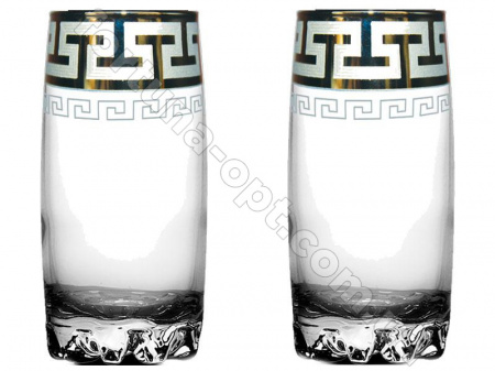 Набор стаканов для сока Греческий узор GE 03-812 390 мл ✅ базовая цена 208.16 грн. ✔ Опт ✔ Скидки ✔ Заходите! - Интернет-магазин ✅ Фортуна-опт ✅