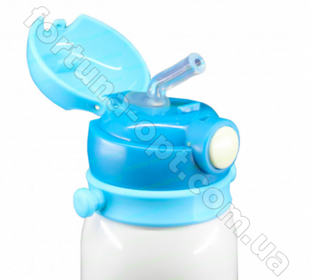 Термос детский-поилка с трубочкой A-Plus - 1624 - 450 мл ➜ фото ➜р озн цена $4.83 -Интернет-магазин ✅ Fortuna-opt.com.ua. ✅