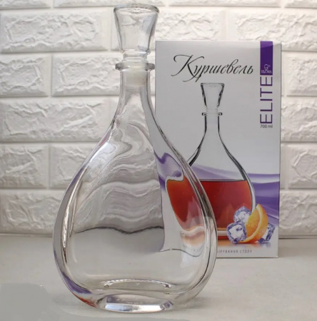 Графин для коньяка Куршавель 0,7 л - 9470 ✅ базовая цена 73.40 грн. ✔ Опт ✔ Скидки ✔ Заходите! - Интернет-магазин ✅ Фортуна-опт ✅
