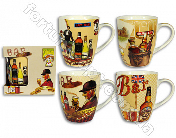 Чашка керамическая в упаковке 380 мл Бар Elina EL - 3223 ✅ базовая цена 27.20 грн. ✔ Опт ✔ Акции ✔ Заходите! - Интернет-магазин Fortuna-opt.com.ua.