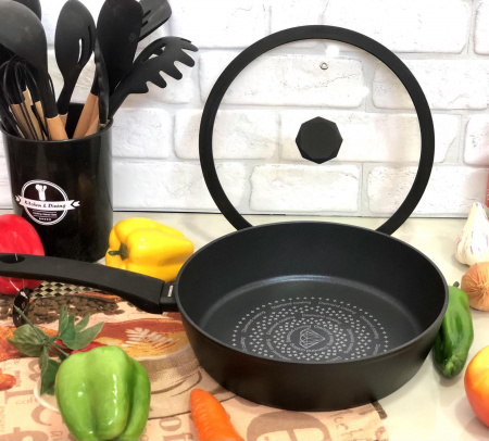  Сковорода глубокая с диамантовым покрытием 28 см Edenberg EB - 3493 ✅ базовая цена $23.11 ✔ Опт ✔ Скидки ✔ Заходите! - Интернет-магазин ✅ Фортуна-опт ✅