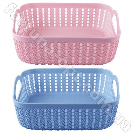 Корзина плетенка пластик 23*22,5*7 см - Stenson - 85524 ✅ картинка - Интернет-магазин ✅ Fortuna-opt.com.ua. ✅ Корзина плетенка пластик 23*22,5*7 см - Stenson - 85524 ✅ базовая цена $1.39 ✔ Опт ✔ Скидки ✔ Заходите! - Интернет-магазин ✅ Фортуна-опт ✅