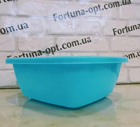 Таз  5.5 л квадратный (Юн) 0065 ✅ картинка - Интернет-магазин ✅ Fortuna-opt.com.ua. ✅ Таз  5.5 л квадратный (Юн) 0065 ✅ базовая цена 51.88 грн. ✔ Опт ✔ Скидки ✔ Заходите! - Интернет-магазин ✅ Фортуна-опт ✅