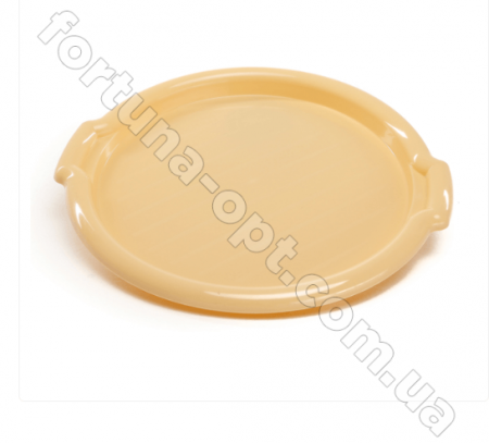 Поднос пластиковый круглый 38 см 0779 ✅ базовая цена 49.73 грн. ✔ Опт ✔ Скидки ✔ Заходите! - Интернет-магазин ✅ Фортуна-опт ✅