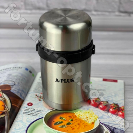 Термос с широким горлом 750 мл A-Plus -1663  ➜ фото ➜ розн цена $6.50 - Интернет-магазин ✅ Fortuna-opt.com.ua. ✅