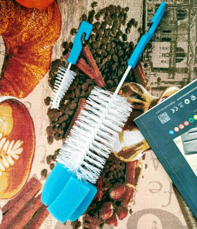 Ершик для бутылок 2 шт /наб ( с губкой) 1702 ✅ базовая цена 20.83 грн. ✔ Опт ✔ Скидки ✔ Заходите! - Интернет-магазин ✅ Фортуна-опт ✅