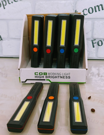 Фонарик светлодиодный 12СОB (без батар)10127-30 ✅ базовая цена $0.84 ✔ Опт ✔ Скидки ✔ Заходите! - Интернет-магазин ✅ Фортуна-опт ✅