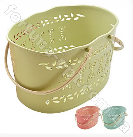 Корзина-переноска с ручками 31*20*18 см - Stenson - 39782 ✅ базовая цена $3.34 ✔ Опт ✔ Скидки ✔ Заходите! - Интернет-магазин ✅ Фортуна-опт ✅
