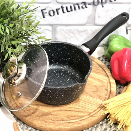 Ковш с крышкой мрамор Edenberg EB - 8044 - 1,3л/16см ✅ картинка - Интернет-магазин ✅ Fortuna-opt.com.ua. ✅ Ковш с крышкой мрамор Edenberg EB - 8044 - 1,3л/16см ✅ базовая цена $12.99 ✔ Опт ✔ Скидки ✔ Заходите! - Интернет-магазин ✅ Фортуна-опт ✅