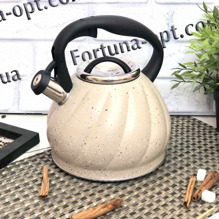 Чайник со свистком нержавеющая сталь A-Plus - 1328 - 3 л ✅ базовая цена $11.73 ✔ Опт ✔ Скидки ✔ Заходите! - Интернет-магазин ✅ Фортуна-опт ✅