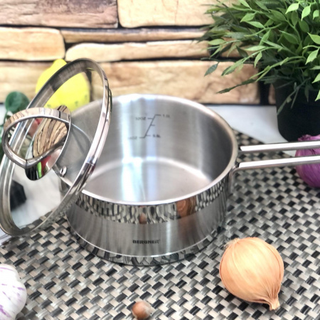 Ковш Bergner BG - 6307 - 1,35 л ✅ картинка - Интернет-магазин ✅ Fortuna-opt.com.ua. ✅ Ковш Bergner BG - 6307 - 1,35 л ✅ базовая цена $18.13 ✔ Опт ✔ Скидки ✔ Заходите! - Интернет-магазин ✅ Фортуна-опт ✅