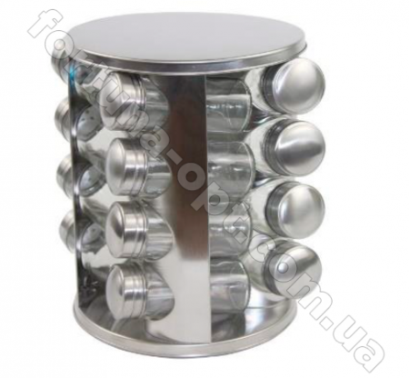 Набор для специй вращающийся Edenberg EB - 4024 -17 предметов ✅ картинка - Интернет-магазин ✅ Fortuna-opt.com.ua. ✅ Набор для специй вращающийся Edenberg EB - 4024 -17 предметов ✅ базовая цена $13.72 ✔ Опт ✔ Скидки ✔ Заходите! - Интернет-магазин ✅ Фортуна-опт ✅