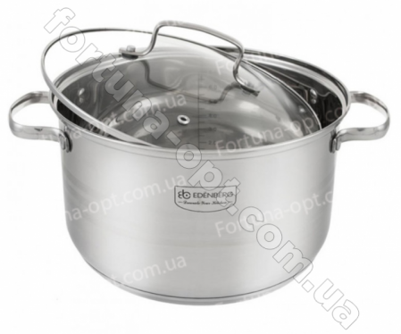 Набор посуды из нержавеющей стали Edenberg EB - 4073➜ Опт и розница ✅ актуальная цена -Интернет магазин ✅ Фортуна ✅