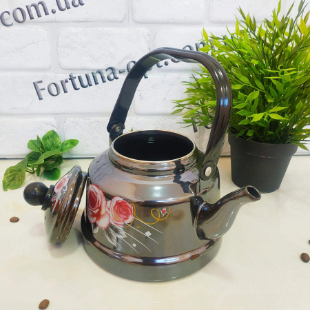 Чайник эмалированный 1,7 л A-Plus - 1342 ✅ базовая цена $8.42 ✔ Опт ✔ Скидки ✔ Заходите! - Интернет-магазин ✅ Фортуна-опт ✅