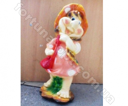 Гном девочка с сумкой 2915 ✅ базовая цена 296 грн. ✔ Опт ✔ Скидки ✔ Заходите! - Интернет-магазин ✅ Фортуна-опт ✅