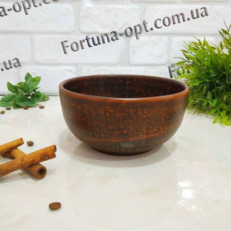Пиала 1 л красная глина 2968 ✅ базовая цена 49.73 грн. ✔ Опт ✔ Скидки ✔ Заходите! - Интернет-магазин ✅ Фортуна-опт ✅