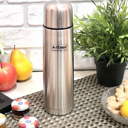 Термос нержавеющий A-Plus - 1751 - 350 мл ➜ фото ➜ розн цена $3.62 - Интернет-магазин ✅ Fortuna-opt.com.ua. ✅