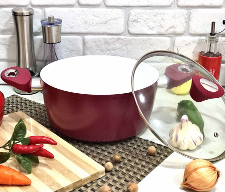 Кастрюля c керамическим покрытием 4 л Kаmille - 4212 ✅ базовая цена $16.68 ✔ Опт ✔ Скидки ✔ Заходите! - Интернет-магазин ✅ Фортуна-опт ✅