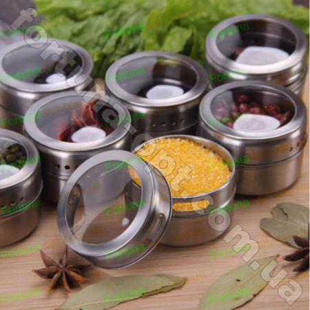 Набор для специй на магнитном основании 10предметов Edenberg EB - 3500 ✅ базовая цена $12.41 ✔ Опт ✔ Скидки ✔ Заходите! - Интернет-магазин ✅ Фортуна-опт ✅