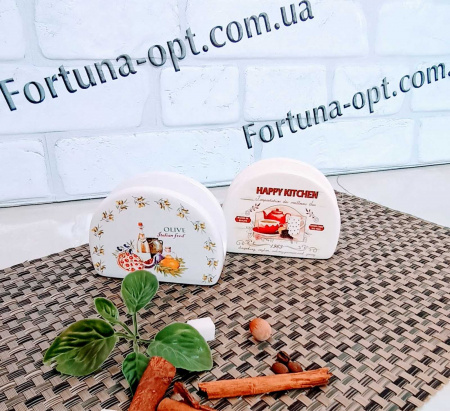 Салфетница керам "Итальянские блюда" 3662-13 ✅ базовая цена 40.46 грн. ✔ Опт ✔ Скидки ✔ Заходите! - Интернет-магазин ✅ Фортуна-опт ✅