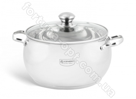 Набор кастрюль яблочной формы Edenberg EB - 1115➜ Опт и розница ✅ актуальная цена -Интернет магазин ✅ Фортуна ✅