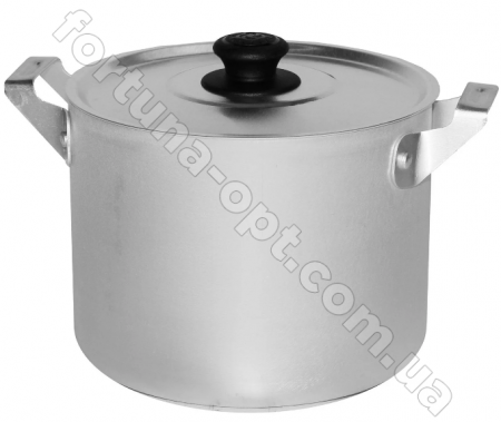 Кастрюля алюминиевая цилиндрическая - 10 л 14100 ✅ картинка - Интернет-магазин ✅ Fortuna-opt.com.ua. ✅ Кастрюля алюминиевая цилиндрическая - 10 л 14100 ✅ базовая цена 725.20 грн. ✔ Опт ✔ Скидки ✔ Заходите! - Интернет-магазин ✅ Фортуна-опт ✅