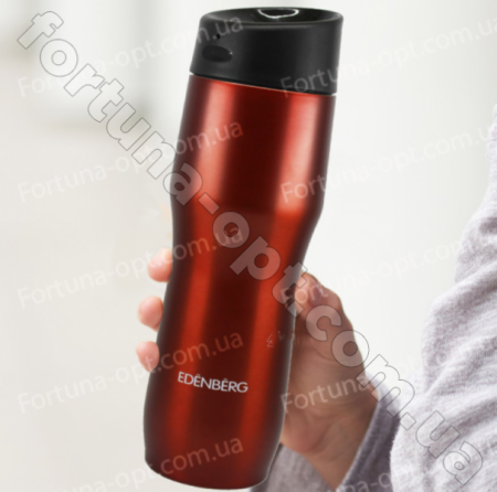 Термокружка с удобной поилкой Edenberg EB - 638 - 0,48 л ➜ фото ➜ розн цена $6.52 - Интернет-магазин ✅ Fortuna-opt.com.ua. ✅