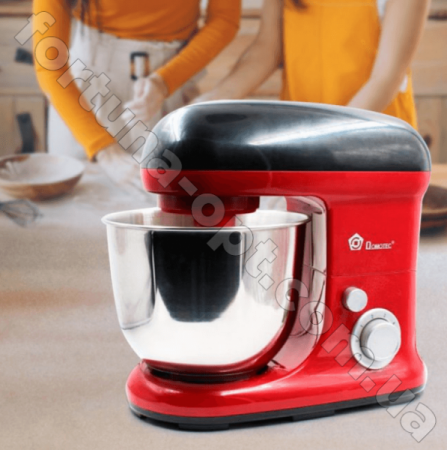 Тестомес Domotec MS-1367 планетарный миксер c чашей 5 л ✅ базовая цена $95.49 ✔ Опт ✔ Скидки ✔ Заходите! - Интернет-магазин ✅ Фортуна-опт ✅