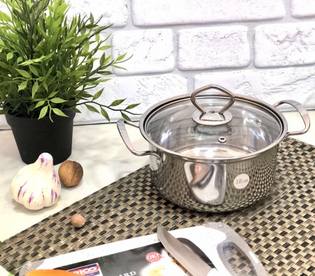 Кастрюля нержавеющая 1,75л 1248 (А-Плюс) ✅ базовая цена $9.09 ✔ Опт ✔ Скидки ✔ Заходите! - Интернет-магазин ✅ Фортуна-опт ✅