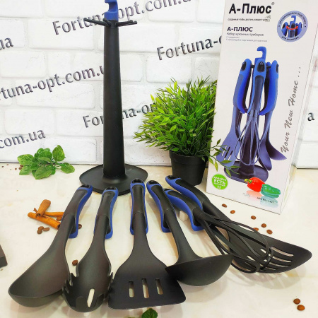 Набор кухонных принадлежностей с тефлоновым покрытием A-Plus - 1407 ✅ базовая цена $12.28 ✔ Опт ✔ Скидки ✔ Заходите! - Интернет-магазин ✅ Фортуна-опт ✅