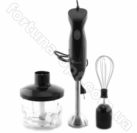 Блендер погружной c чашей 3 в 1 Domotec MS-5103, 500 Ватт, Черный (MS-5103) ✅ базовая цена $17.68 ✔ Опт ✔ Скидки ✔ Заходите! - Интернет-магазин ✅ Фортуна-опт ✅