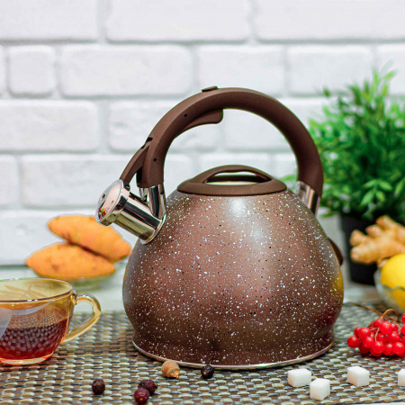 Чайник мрамор со свистком Edenberg 3.5 л EB - 1976 ✅ базовая цена $18.75 ✔ Опт ✔ Скидки ✔ Заходите! - Интернет-магазин ✅ Фортуна-опт ✅