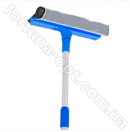 Окномойка с алюминиевой ручкой и держателем - 02-8  ✅ картинка - Интернет-магазин ✅ Fortuna-opt.com.ua. ✅ Окномойка с алюминиевой ручкой и держателем - 02-8  ✅ базовая цена $2.12 ✔ Опт ✔ Скидки ✔ Заходите! - Интернет-магазин ✅ Фортуна-опт ✅