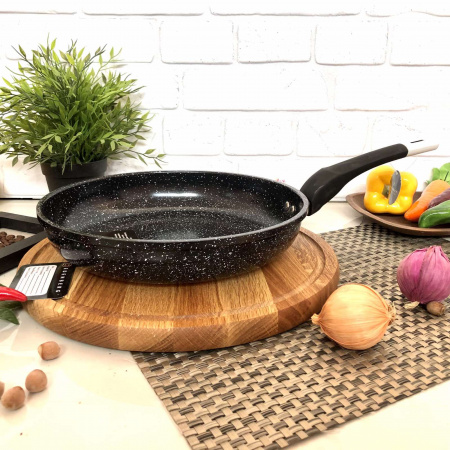 Сковорода с гранитным покрытием Edenberg EB - 4126 - 28 см ✅ базовая цена $11.65 ✔ Опт ✔ Скидки ✔ Заходите! - Интернет-магазин ✅ Фортуна-опт ✅