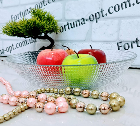 Салатник "Дженерейшн" d-30cм h-6,5см 10424  (А) ✅ базовая цена 234.86 грн. ✔ Опт ✔ Скидки ✔ Заходите! - Интернет-магазин ✅ Фортуна-опт ✅