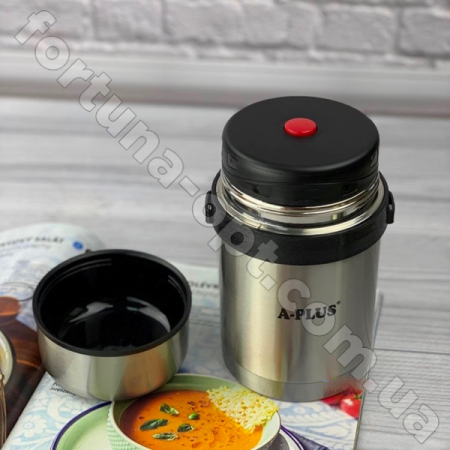 Термос с широким горлом 750 мл A-Plus -1663  ➜ фото ➜ розн цена $6.50 - Интернет-магазин ✅ Fortuna-opt.com.ua. ✅