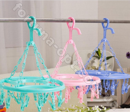 Вешалка с прищепками 8031 ✅ базовая цена 85.33 грн. ✔ Опт ✔ Скидки ✔ Заходите! - Интернет-магазин ✅ Фортуна-опт ✅