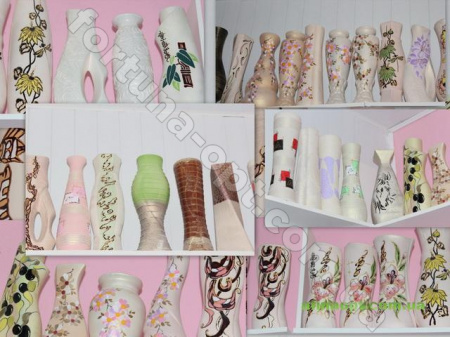 Ваза настольная средняя (в ассортименте) ✅ базовая цена 79.92 грн. ✔ Опт ✔ Скидки ✔ Заходите! - Интернет-магазин ✅ Фортуна-опт ✅