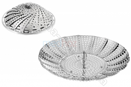 Пароварка лепесток из нержавеющей стали A-Plus 18 см - 1067 ✅ базовая цена 61.57 грн. ✔ Опт ✔ Скидки ✔ Заходите! - Интернет-магазин ✅ Фортуна-опт ✅