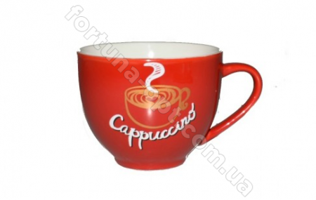 Чашка керамическая 240 мл Кофе - 2637  ✅ базовая цена 29.60 грн. ✔ Опт ✔ Скидки ✔ Заходите! - Интернет-магазин ✅ Фортуна-опт ✅