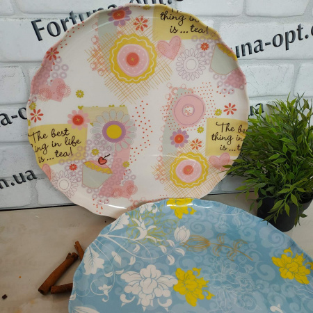 Разнос пластиковый 38 см A-Plus - 33188-15 ✅ базовая цена $4.03 ✔ Опт ✔ Скидки ✔ Заходите! - Интернет-магазин ✅ Фортуна-опт ✅