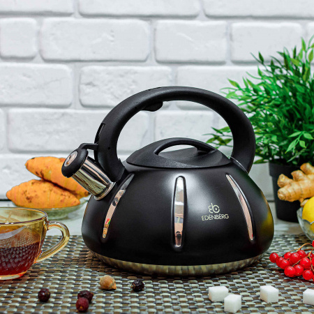 Чайник Edenberg EB-8803  черный/матовый - 3 л ✅ картинка - Интернет-магазин ✅ Fortuna-opt.com.ua. ✅ Чайник Edenberg EB-8803  черный/матовый - 3 л ✅ базовая цена $14.73 ✔ Опт ✔ Скидки ✔ Заходите! - Интернет-магазин ✅ Фортуна-опт ✅